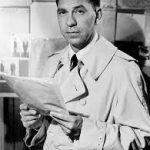 black and white picture of Joe Friday